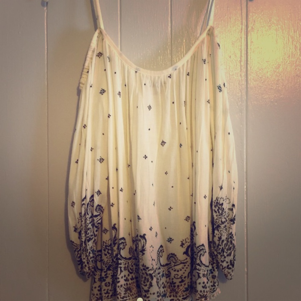 Off the shoulders blouse